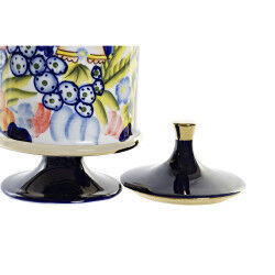 Vase DKD Home Decor Porcelaine Noir Shabby Chic (15 x 15 x 38 cm)
