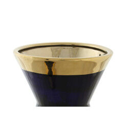 Vase DKD Home Decor Porcelaine Noir Shabby Chic (19 x 19 x 36 cm)