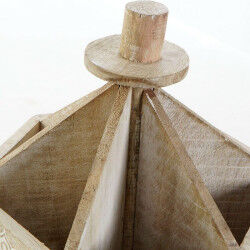 Organiseur DKD Home Decor Marron Bois de manguier Indien Décapé 20 x 20 x 20 cm