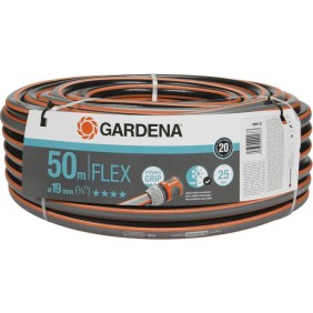 GARDENA Tuyau d'arrosage Comfort FLEX – Longueur 50m – Ø19mm – Anti noeud et indéformable – Garantie 20 ans (18055-20)