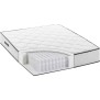 Ensemble matelas + sommier 140 x 190 cm - Ressorts - 7 zones - 27 cm - Équilibré - DEKO DREAM Détente