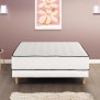 Ensemble matelas + sommier 160 x 200 cm - Ressorts - 7 zones - 27 cm - Équilibré - DEKO DREAM Détente