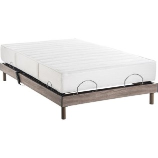 Ensemble matelas + sommier relaxation électrique ERGO 6 Physiomax - 140x200 cm - DEKO DREAM