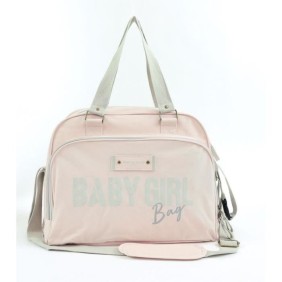 Sac a langer BABY ON BOARD SIMPLY BABYBAG - Rose