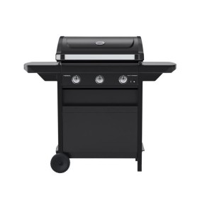 Barbecue gaz CLASS 3L COMPACT 3 brûleurs en acier - Surface de cuisson 60x35 cm - L 124 x P 55 x H 109 cm