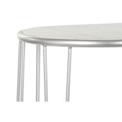 Meuble d'Entrée DKD Home Decor Blanc Argenté 115 x 35 x 78 cm