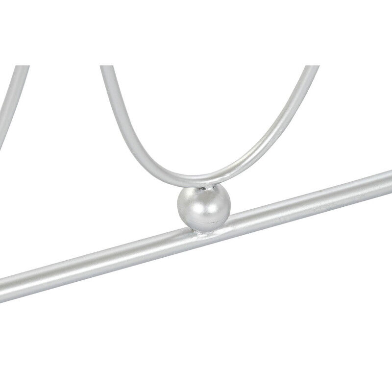 Meuble d'Entrée DKD Home Decor Blanc Argenté 115 x 35 x 78 cm