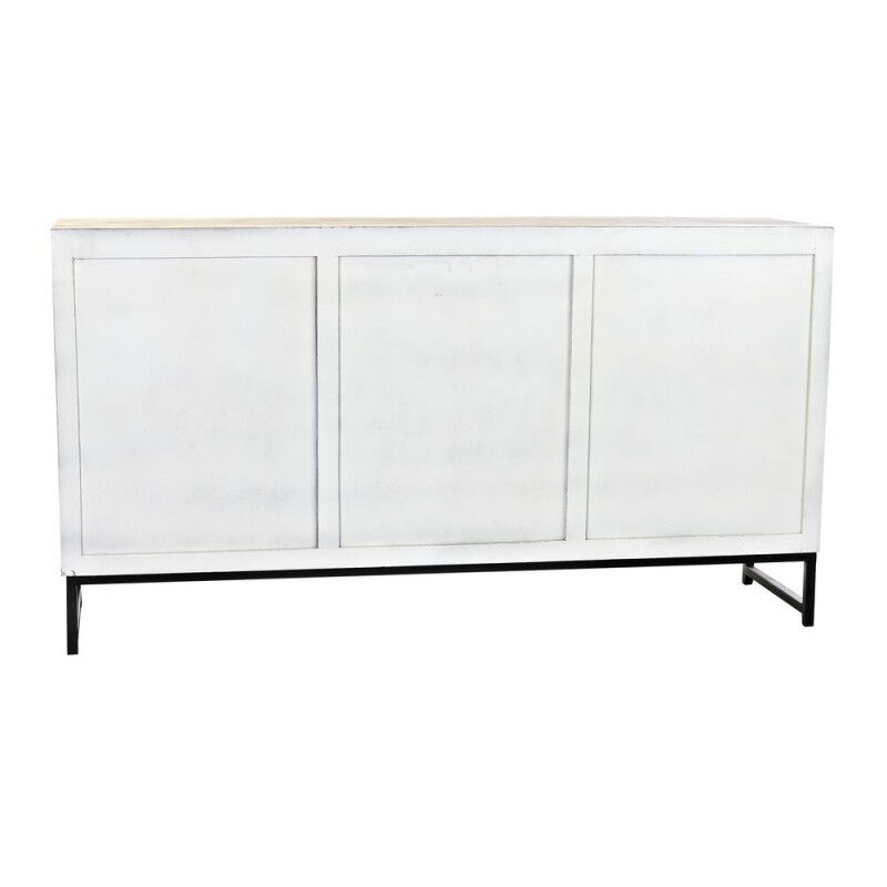 Buffet DKD Home Decor   Blanc Métal Bois de manguier 150 x 38 x 80 cm