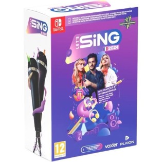 Let's Sing 2024 - Jeu Nintendo Switch - Avec 2 micros