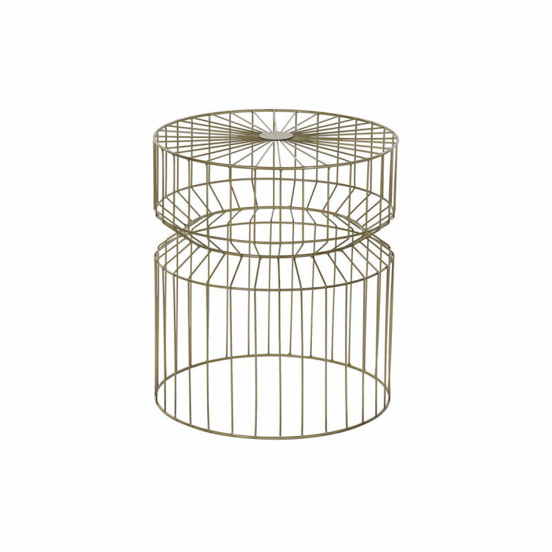 Petite Table d'Appoint DKD Home Decor Doré 40,5 x 40,5 x 46 cm