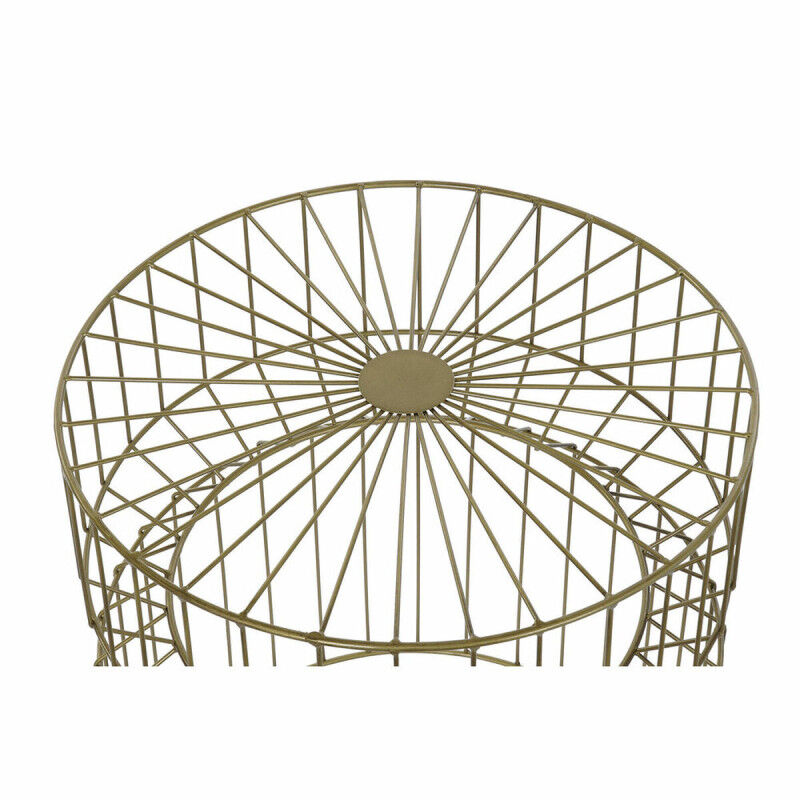 Petite Table d'Appoint DKD Home Decor Doré 40,5 x 40,5 x 46 cm