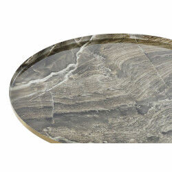 Petite Table d'Appoint DKD Home Decor Marron Doré 51 x 51 x 51 cm