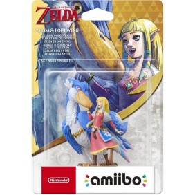 Figurine Amiibo - Zelda & Célestrier (Skyward Sword HD) • Collection The Legend of Zelda