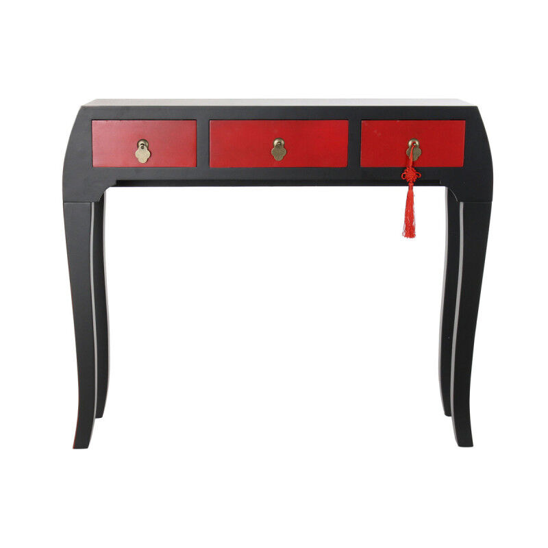 Meuble d'Entrée DKD Home Decor Noir 96 x 27 x 80 cm