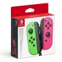 Paire de manettes Joy-Con Vert Néon & Rose Néon pour Nintendo Switch