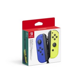 Paire de manettes Joy-Con Bleu & Jaune Néon pour Nintendo Switch