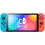 Console Nintendo Switch - Modele OLED • Bleu Néon & Rouge Néon