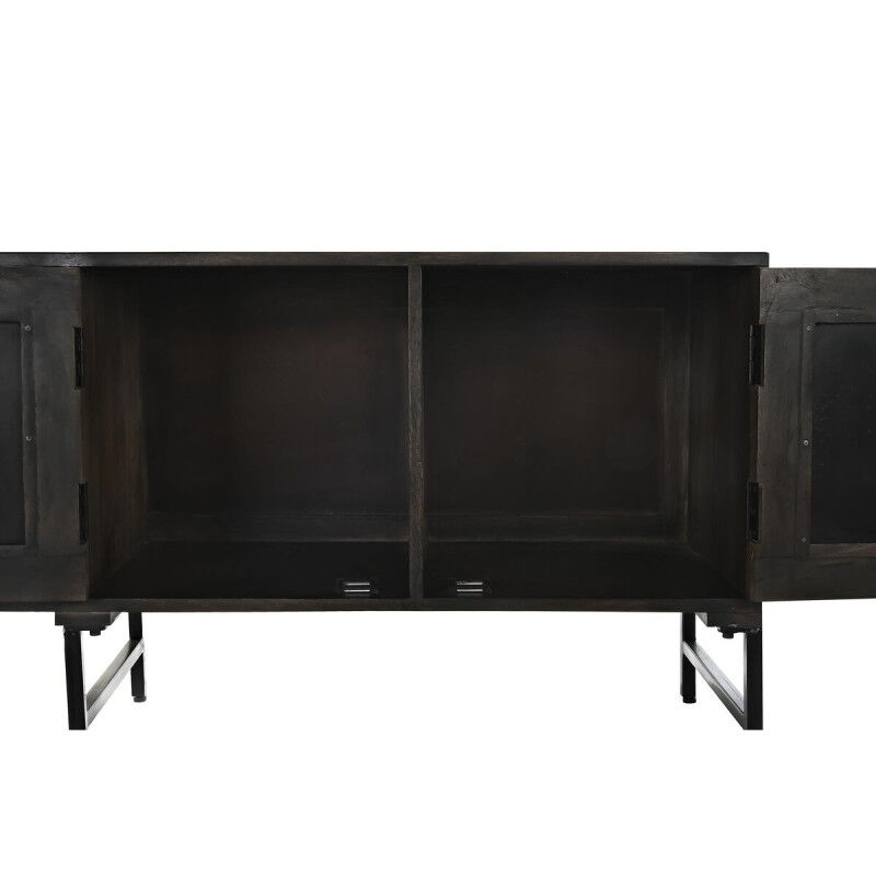 Buffet DKD Home Decor Marron Rotin Bois de manguier (155 x 40 x 61,5 cm)