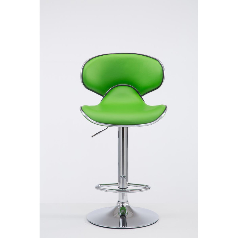 Tabouret de bar Las Vegas V2 chromé vert