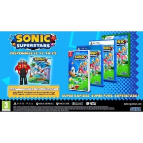 Sonic Superstars - Jeu Xbox One et Xbox Series X