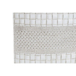 Vase DKD Home Decor Blanc Résine Moderne (30 x 10 x 45 cm)