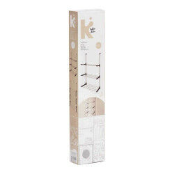 Séchoir Pliable Kipit 17018 Noir Argenté Métal Plastique A accrocher
