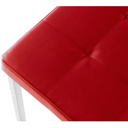Tabouret Barci rouge