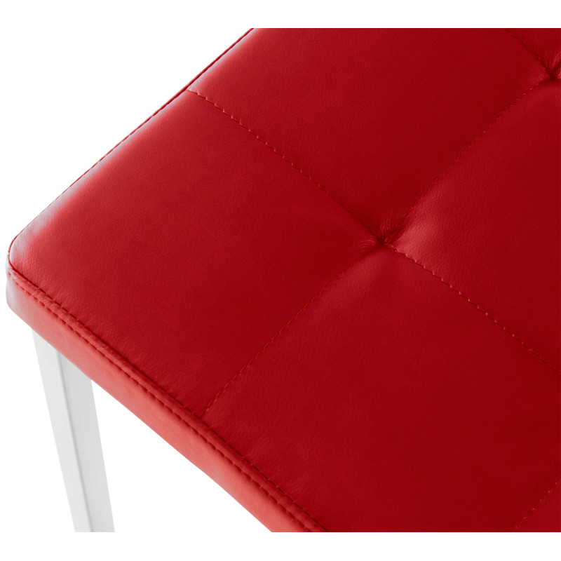 Tabouret Barci rouge