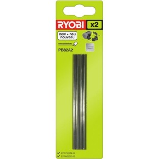 Jeu de 2 fers jetables carbure RYOBI - Largeur 82 mm