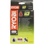 Assortiment 10 abrasifs auto-agrippants - RYOBI - 140x100 - pour ponceuse triangulaire R18PS-0 / CRO180MHG