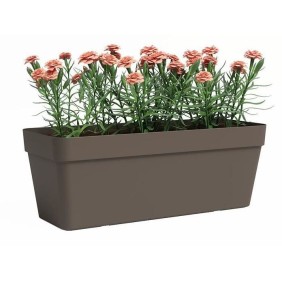 Jardiniere - Plastique - Bronze - Rectangulaire - L49,9 x P20 x H18,1cm - ARTEVASI