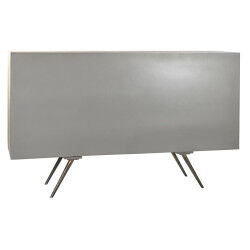 Buffet DKD Home Decor Gris Doré Métal Blanc Bois de manguier (152 x 43 x 84 cm)