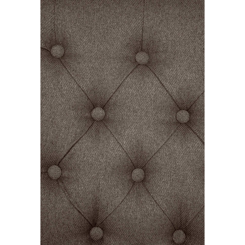 Ensemble de 2 chaises de salle à manger Lisburn, tissu taupe