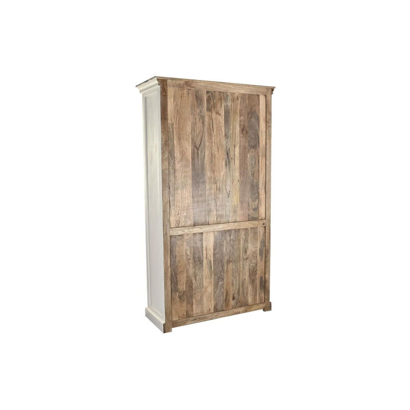 Présentoir DKD Home Decor 110 x 45 x 200 cm Verre Aluminium Bois de manguier