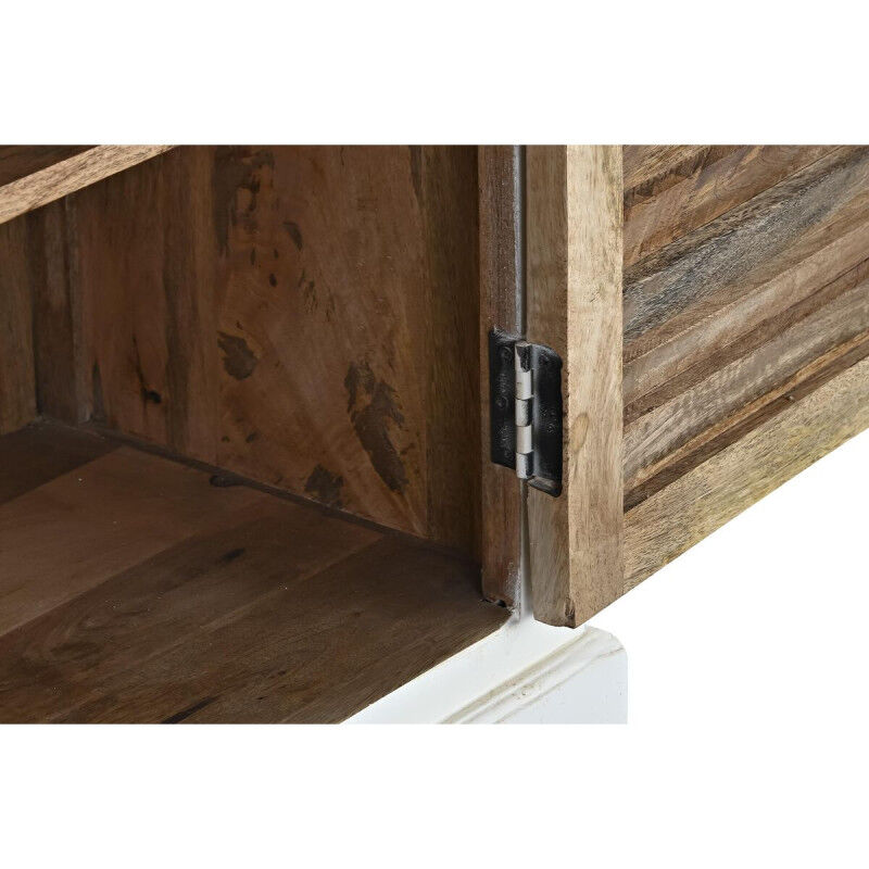 Présentoir DKD Home Decor 110 x 45 x 200 cm Verre Aluminium Bois de manguier