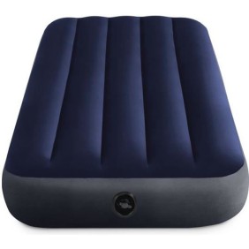 INTEX Matelas Gonflable Classic Downy Fiber Tech 1 Place - 191 x 76 x 25 cm