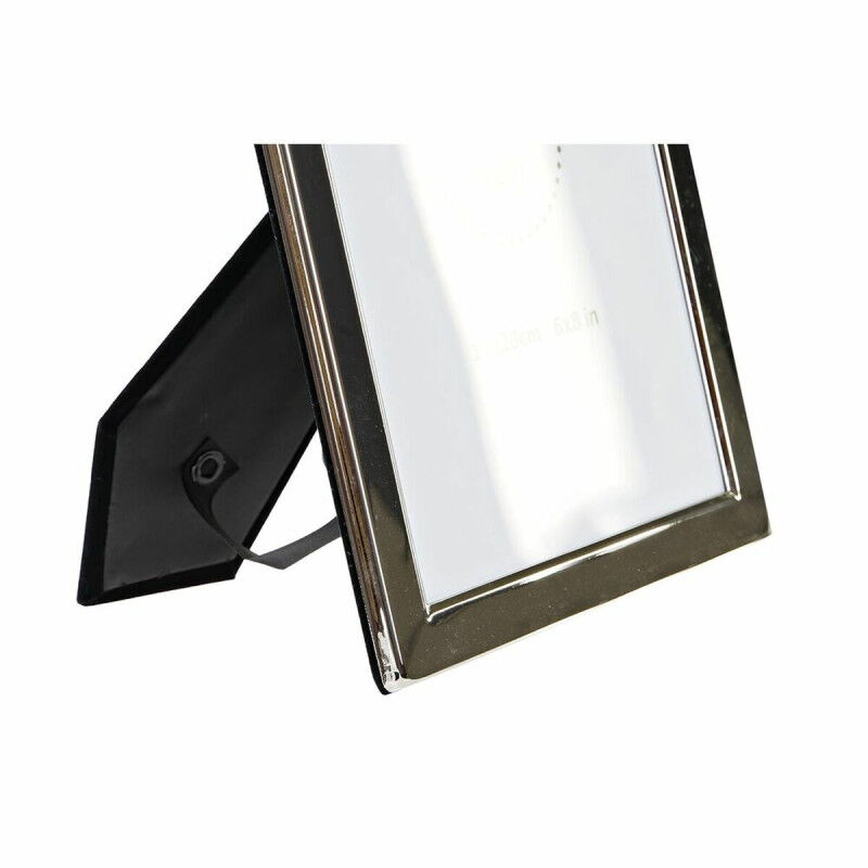 Cadre photo DKD Home Decor Métal Argenté Traditionnel 18 x 2 x 23 cm