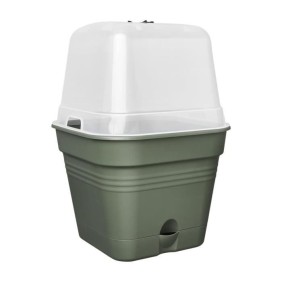 ELHO Green Basics Pot De Cult Car Allin1 30 - Vert - Ø 30 x H 25 cm - culture et récolte - 100% recyclé