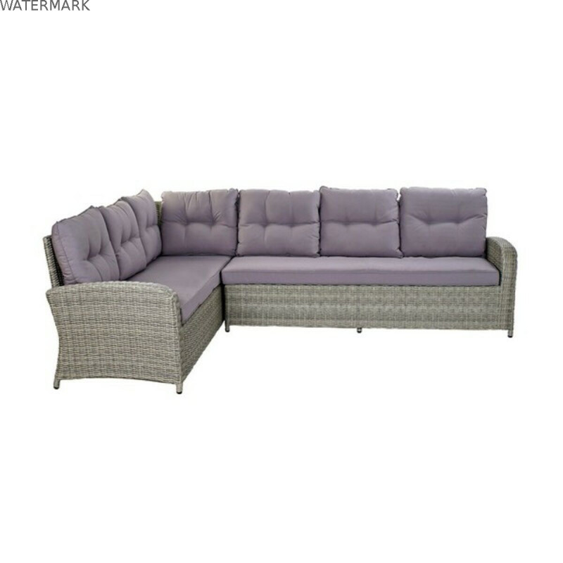 Ensemble Canapé + Table DKD Home Decor Extérieur 267 x 204 x 90 cm (4 pcs)
