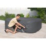 BESTWAY - Couverture thermique EnergySense™ pour spas carrés 230 x 230 x 71 cm