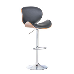 Tabouret de bar en noyer...