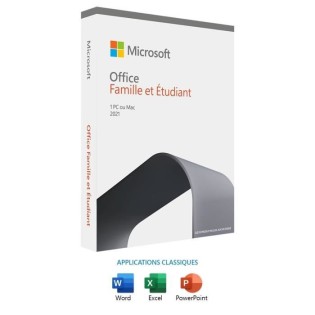 MICROSOFT Office Famille & Etudiant 2021 - Achat définitif