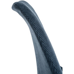 Chaise Linares Cord, bleu foncé