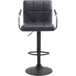 Tabouret de bar Lucy V2 noir noir