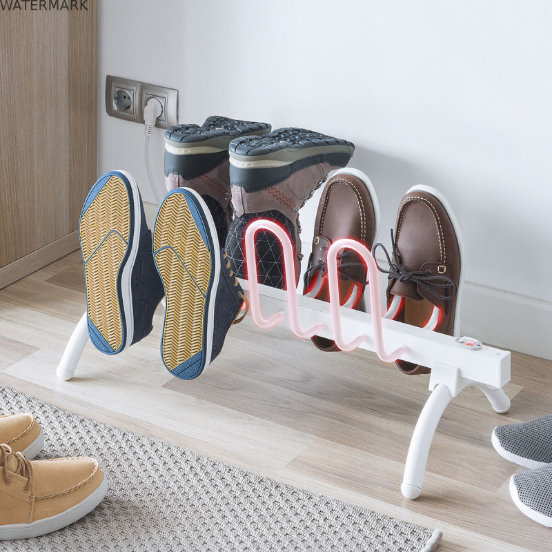Étendoir Séchoir Électrique à Chaussures InnovaGoods 80 W 4 paires
