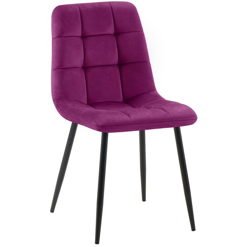 Chaise de salle à manger Antibes violette