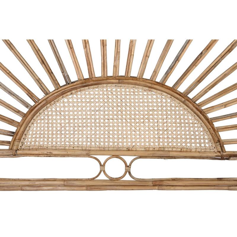 Tête de lit DKD Home Decor Naturel Tournesol Bois Rotin 178 x 4 x 90 cm 178 x 4 x 127 cm