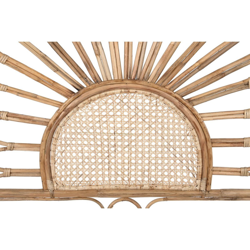 Tête de lit DKD Home Decor Naturel Tournesol 100 x 4 x 90 cm 100 x 4 x 126 cm Bambou
