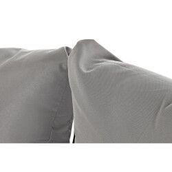 Meubles de jardin DKD Home Decor Blanc Marron Clair 190 x 190 x 70 cm