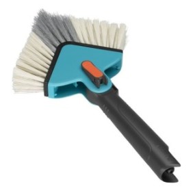 GARDENA Balai tete de loup Combisystem - Brosse haute qualité – Boоtier plastique – Jardin et intérieur – Garantie 25 ans (3634-